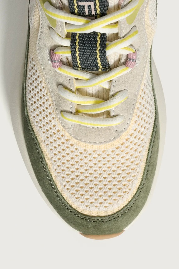 Hoff TRAVELER GREEN sneakers pentru femei, din piele întoarsă 22549004 verde
