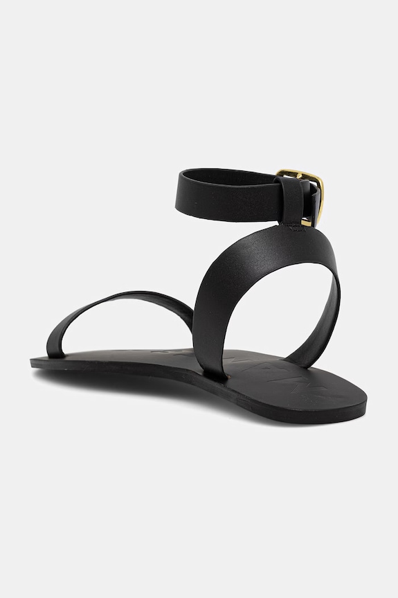 Cipők Manebi női bőr szandál Black one band with buckle Leat Q.3.4.Y0 fekete