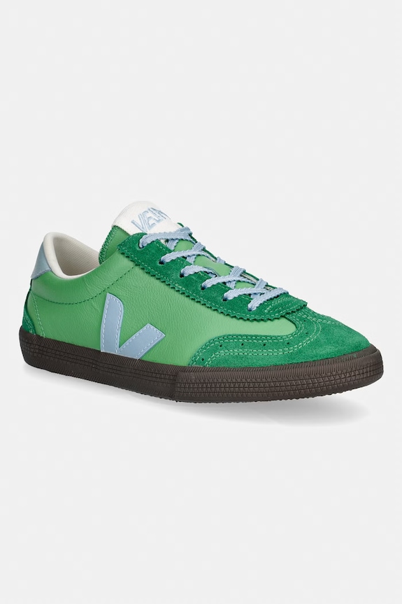 Veja Volley O.T. sneakersy damskie skórzane zielony VO2021414