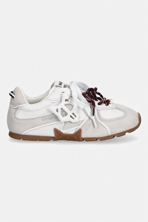 Naked Wolfe sneakers boty dámské kožené Adored.White bílá SS26