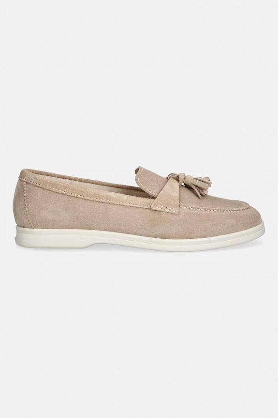 Jonak Mocassini da donna in scamoscio NUIT CROUTE 3800362.E26 beige SS26
