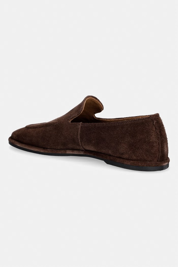 Scarpe Jonak mocassini da donna in scamoscio JUNE CROUTE 3800363.E26 marrone