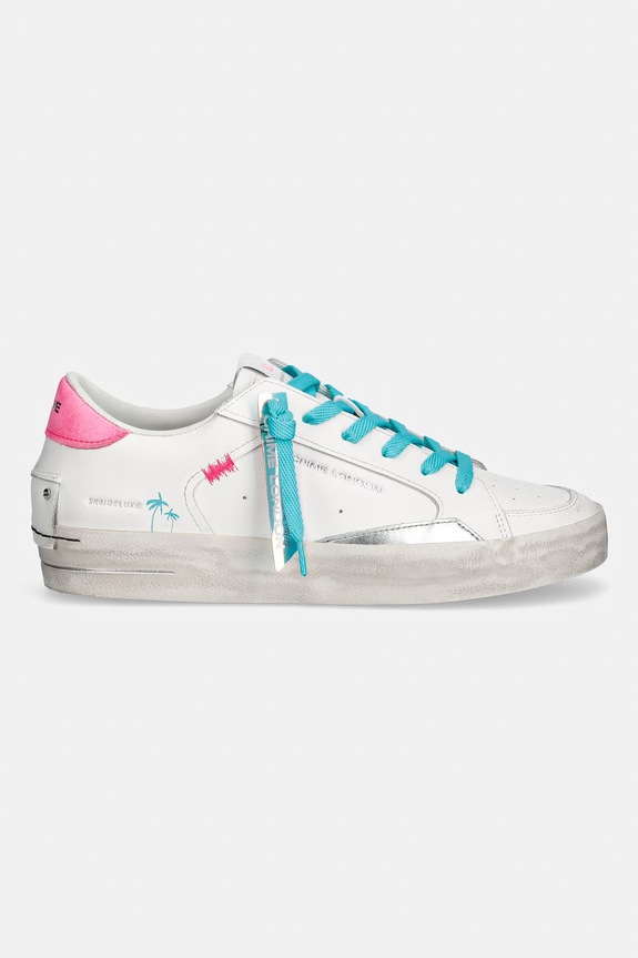 Crime London SK8 DELUXE tenisice za žene kožne 20108PP7.10 bijela SS26