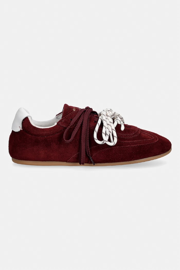Alohas Tb.24 Suede tenisky dámske semišové S101120.05 burgundské SS26