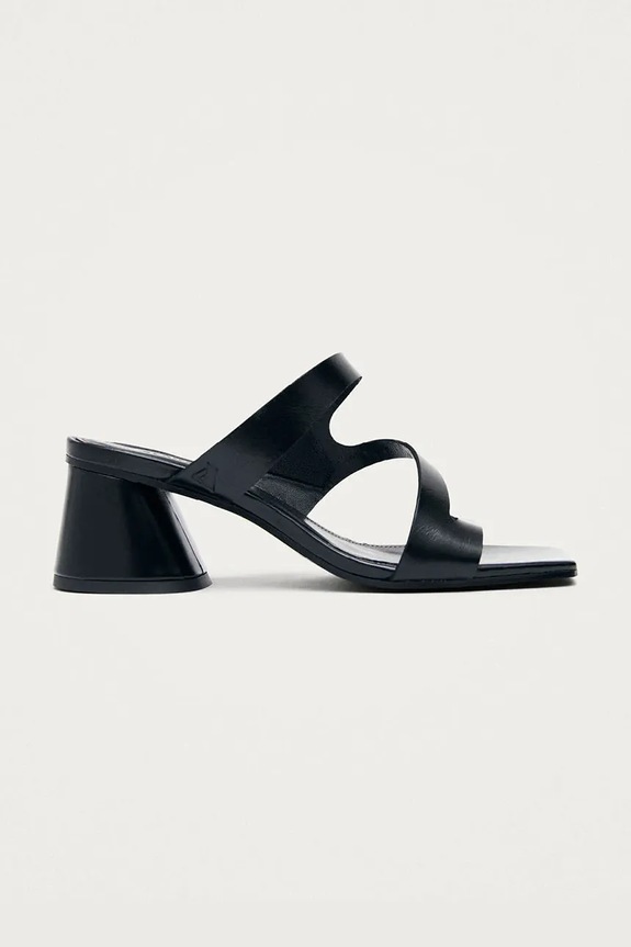 Alohas sandale de piele Orielle negru S101385.01