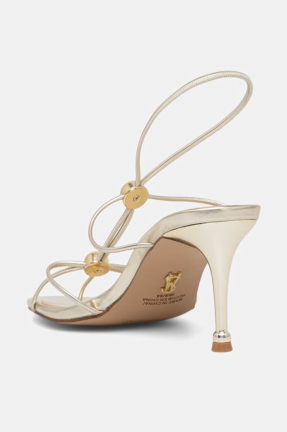 Обувки Steve Madden сандали с висок ток Ramos 11005439.045 злато