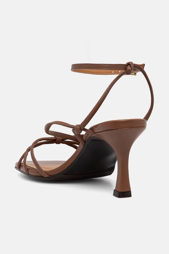 Scarpe Billi Bi sandali tacchi alti in pelle A8171.076 marrone