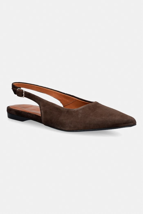 Vagabond Shoemakers balerini piele întoarsă HERMINE maro 5733.140.14