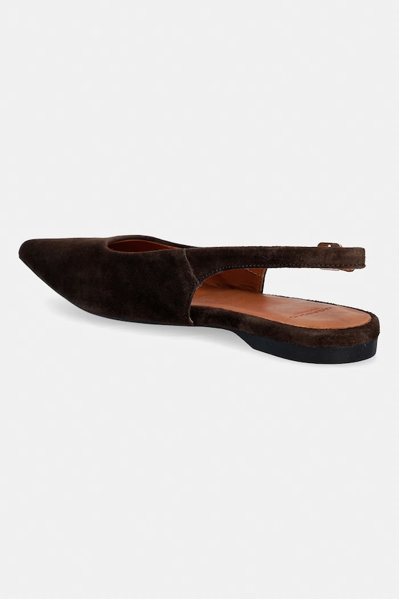 Încălțăminte Vagabond Shoemakers balerini piele întoarsă HERMINE 5733.140.14 maro