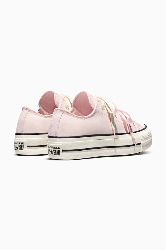 Încălțăminte Converse Chuck Taylor All Star Lift teniși înalți pentru femei A18916C roz