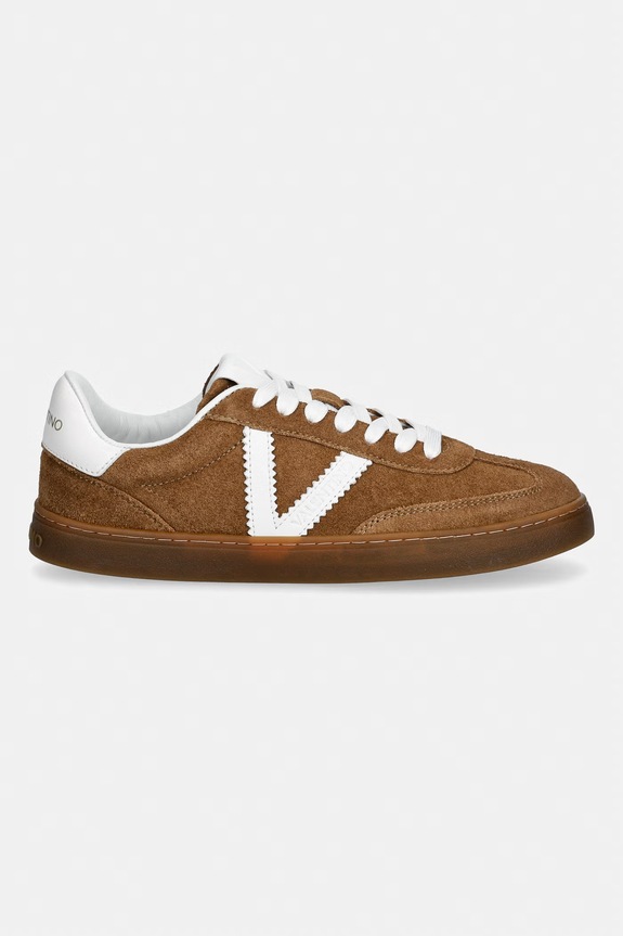 Valentino BAJA sneakers pentru femei, din piele întoarsă 91B4701CAM.060 maro SS26
