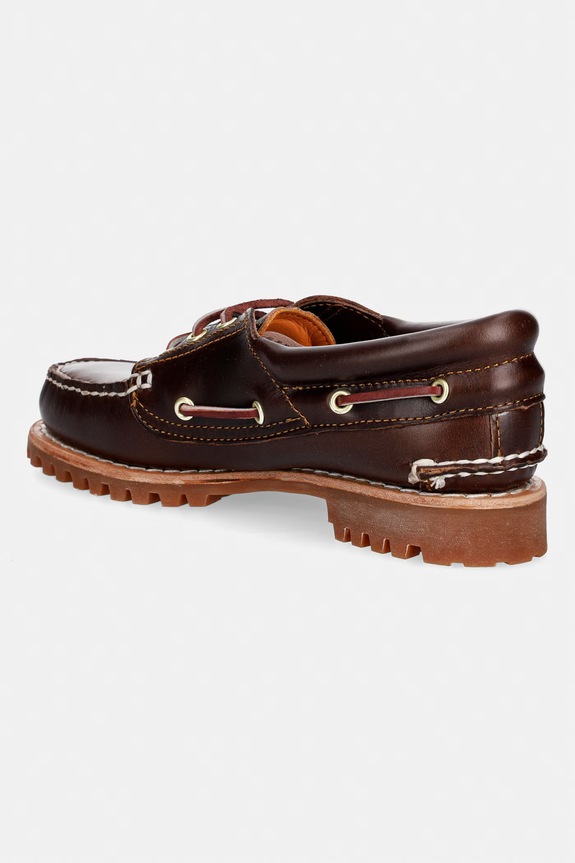 Scarpe Timberland mocassini da donna in pelle TB0513042141 marrone