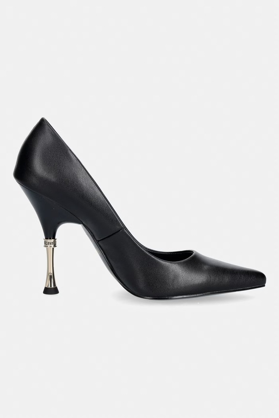 Just Cavalli stilettos din piele 80RA3S41ZPB93899 negru SS26