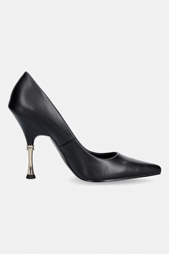 Just Cavalli stilettos din piele 80RA3S41ZPB93899 negru SS26