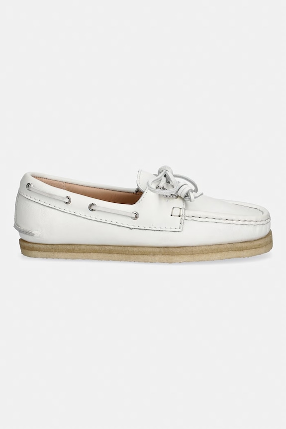 Clarks Originals Godney Boat sneakers boty dámské kožené 26186475 bílá SS26