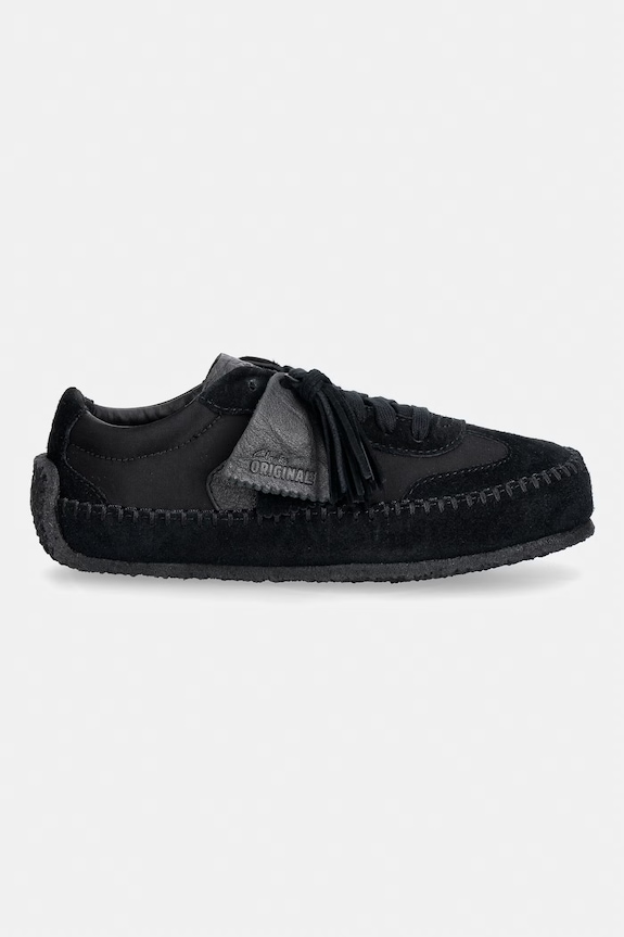 Clarks Originals Tor Low кроссовки для женщин замшевые 26185701 чёрный SS26