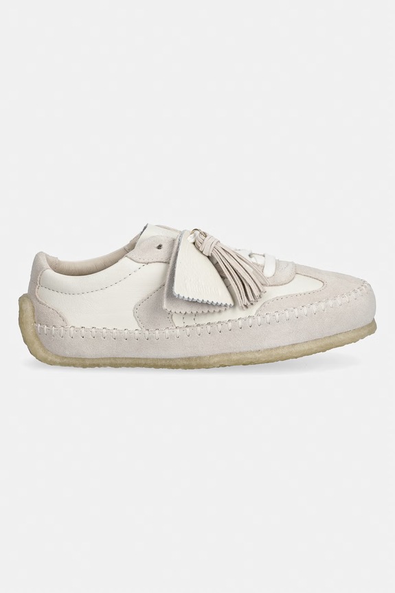 Clarks Originals Tor Low sneakersy damskie skórzane 26185702 beżowy SS26