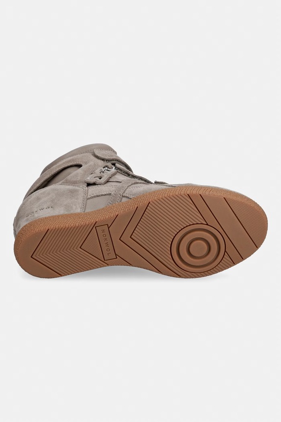 Nokwol EDEN sneakersy damskie zamszowe Eden.Taupe.Leather beżowy