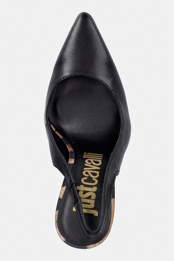 Just Cavalli salonarji usnjeni črna 80RA3S45ZPB93899