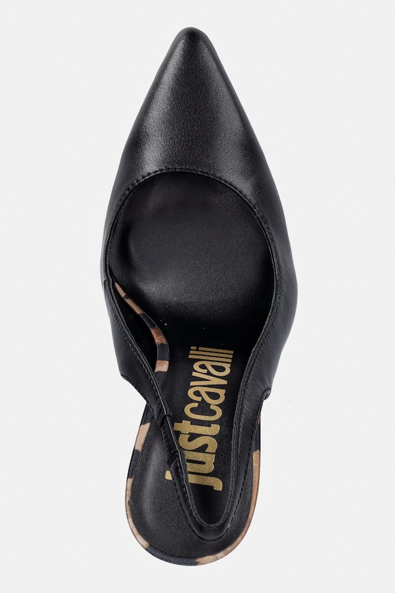 Just Cavalli salonarji usnjeni črna 80RA3S45ZPB93899
