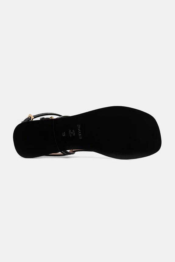 Pollini sandale pentru femei, din piele SA16351G0OTD0000 negru