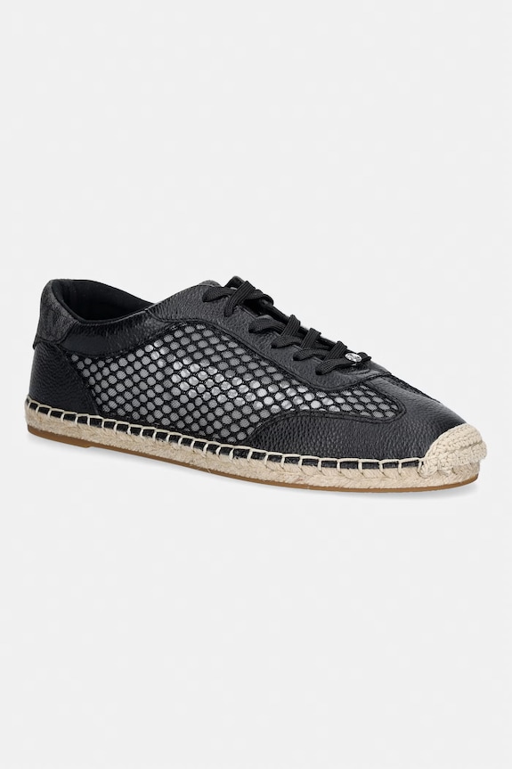 MICHAEL Michael Kors sneakersy damskie Ollie Lace Up Espadrille czarny 43S6SCFS2D.001