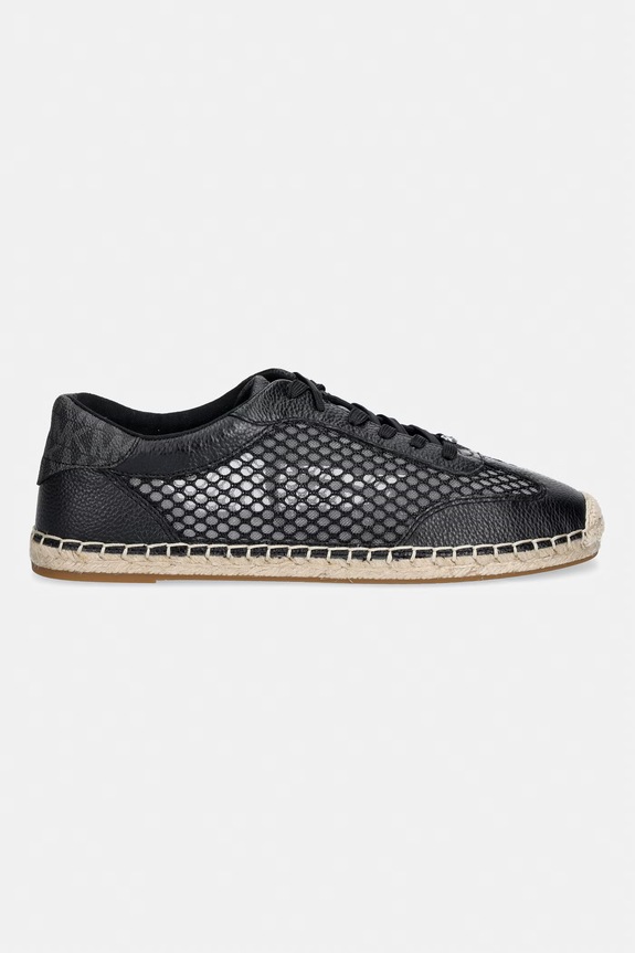 MICHAEL Michael Kors sneakersy damskie Ollie Lace Up Espadrille 43S6SCFS2D.001 czarny SS26
