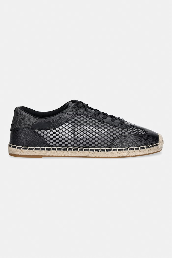 MICHAEL Michael Kors sneakersy damskie Ollie Lace Up Espadrille 43S6SCFS2D.001 czarny SS26