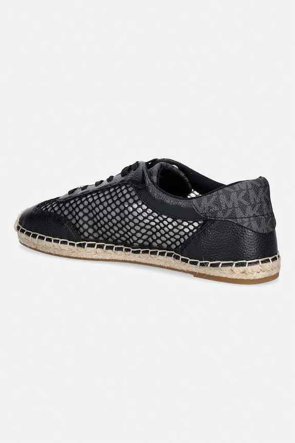 Obuwie MICHAEL Michael Kors sneakersy damskie Ollie Lace Up Espadrille 43S6SCFS2D.001 czarny
