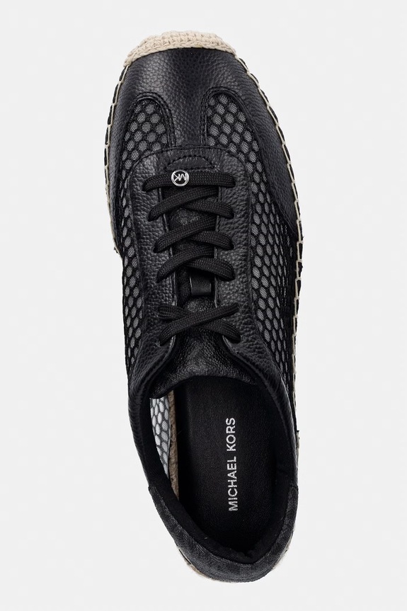 MICHAEL Michael Kors sneakersy damskie Ollie Lace Up Espadrille czarny 43S6SCFS2D.001