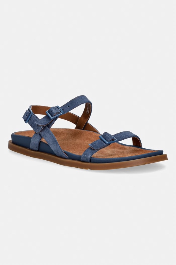 Camper női velúr szandál Lluc Sandal sötétkék K201883.003