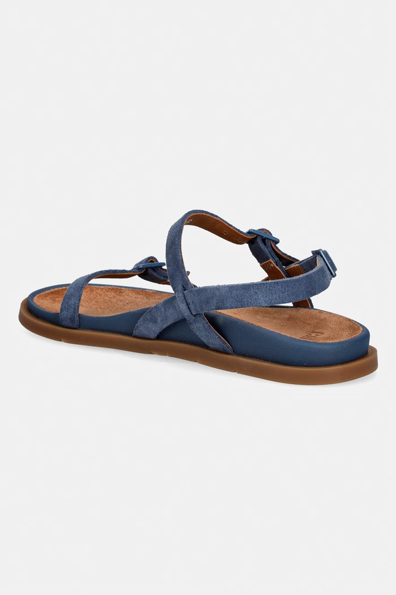 Cipők Camper női velúr szandál Lluc Sandal K201883.003 sötétkék