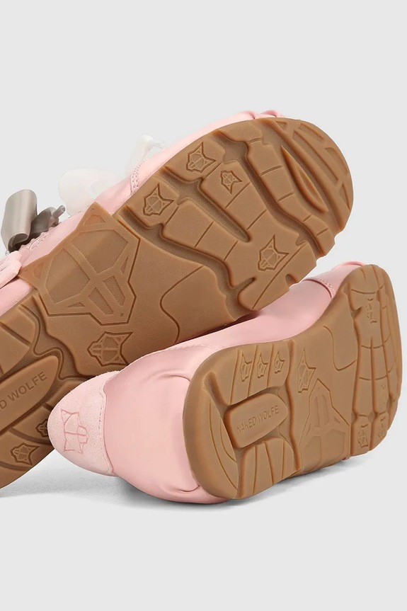 Obuwie Naked Wolfe Adorable Pink Satin sneakersy damskie Adorable.Pink.Satin różowy