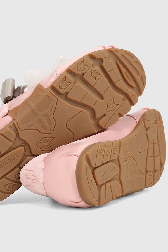 Obuwie Naked Wolfe Adorable Pink Satin sneakersy damskie Adorable.Pink.Satin różowy