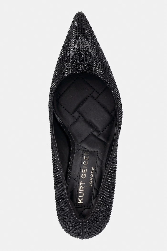 Kurt Geiger London szpilki Belgravia Eagle Court Dr-Black czarny 5397100689.BLACK
