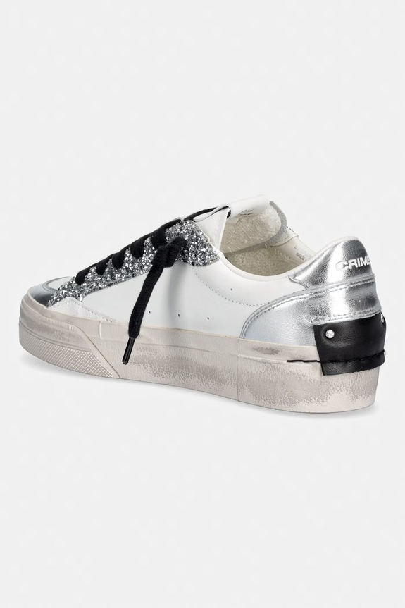 Obuwie Crime London SOHO sneakersy damskie skórzane 29504PP8.25 biały