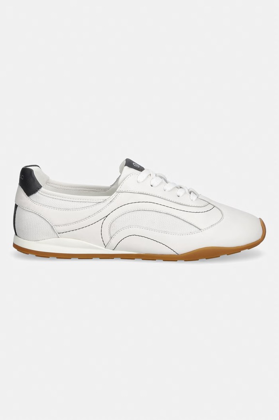 Valentino PLUSH Sneaker Low-Top tenisky dámske kožené 91P4702VIT.WHITE béžová SS26