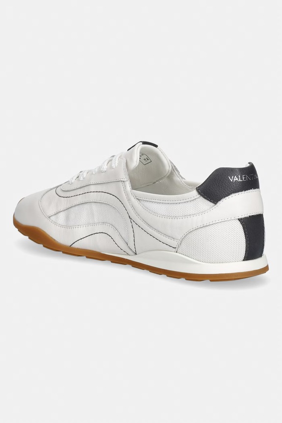 Obuv Valentino PLUSH Sneaker Low-Top tenisky dámske kožené 91P4702VIT.WHITE béžová