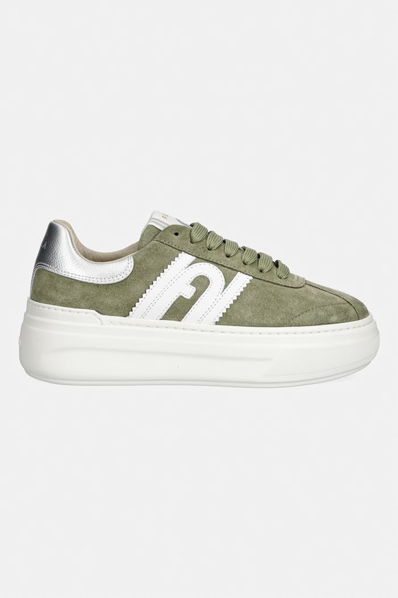 Furla Nuage sneakers da donna in scamoscio YJ88NUA.BX4452.4824S verde SS26