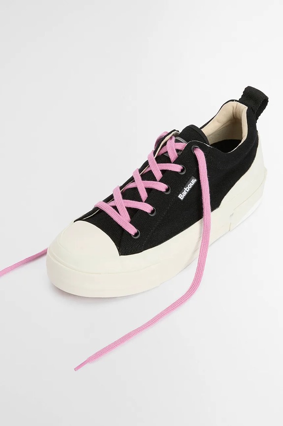 Barbour Stanhope Trainer tenisice za žene od pamuka LFO0808BK72