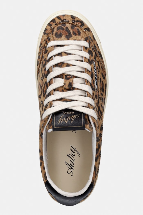 AUTRY Windscape sneakersy damskie zamszowe brązowy A1UNSCLWDY01