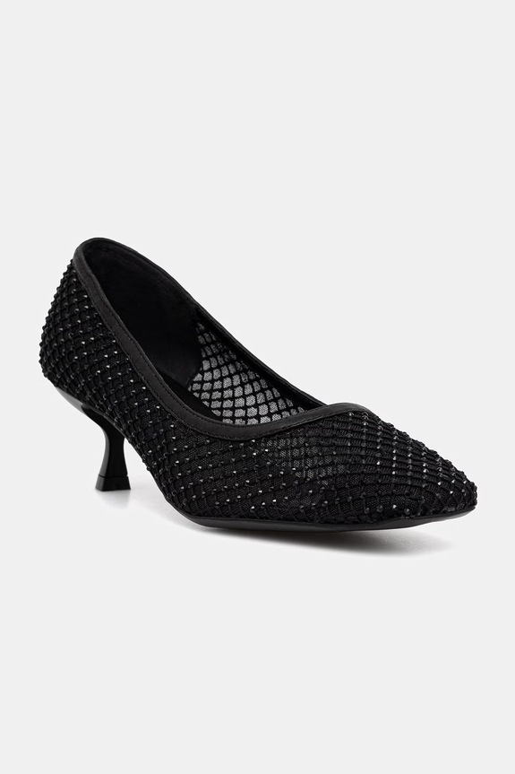 Valentino tűsarkú CRYSTAL fekete 91C4604STRS.BLACK