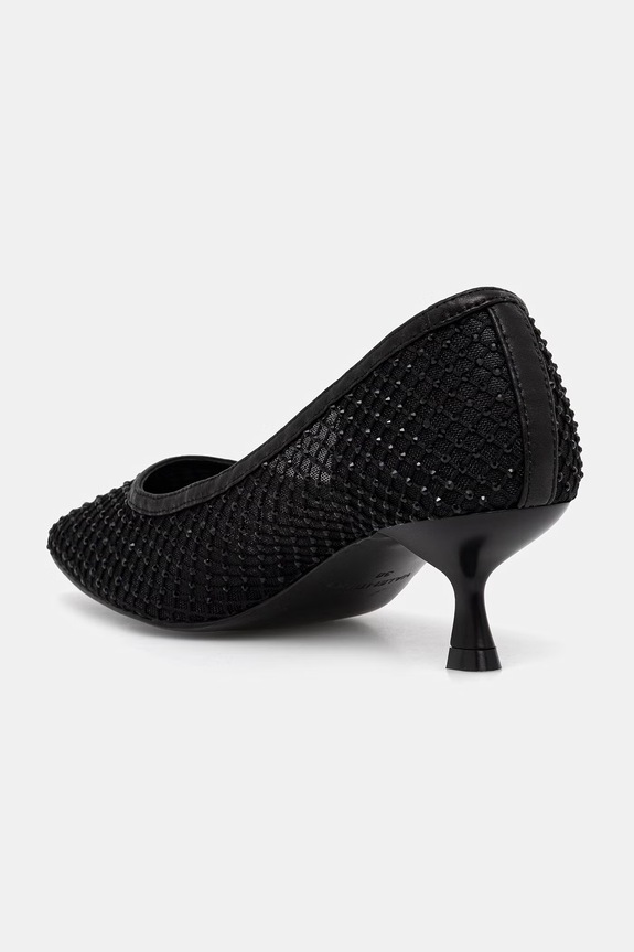 Cipők Valentino tűsarkú CRYSTAL 91C4604STRS.BLACK fekete