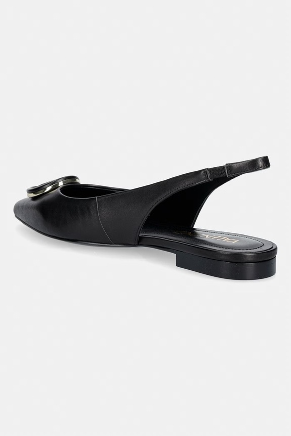 Scarpe Valentino ballerine in pelle VALENTINE 91V1602NAP.BLACK nero
