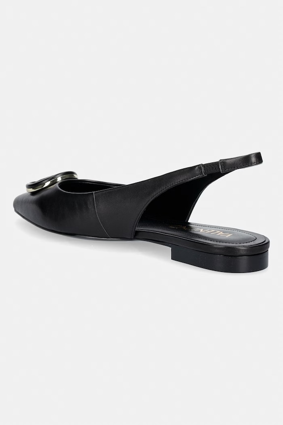 Scarpe Valentino ballerine in pelle VALENTINE 91V1602NAP.BLACK nero