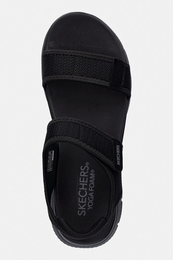 Skechers sandały damskie SUMMITS SANDAL czarny 163158
