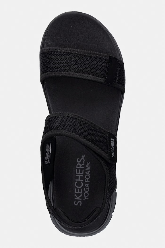Skechers sandały damskie SUMMITS SANDAL czarny 163158