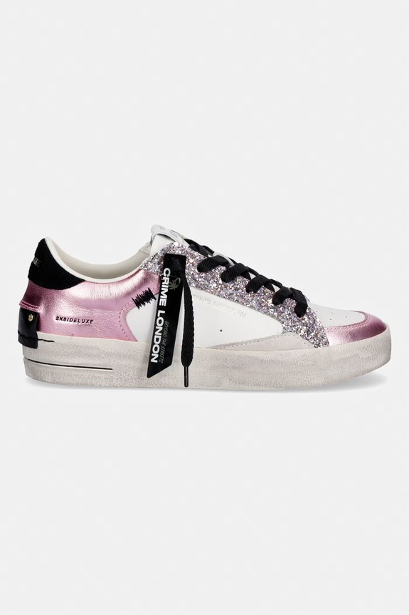 Crime London SK8 DELUXE tenisice ženske kožne 25118II8.73 bijela SS26