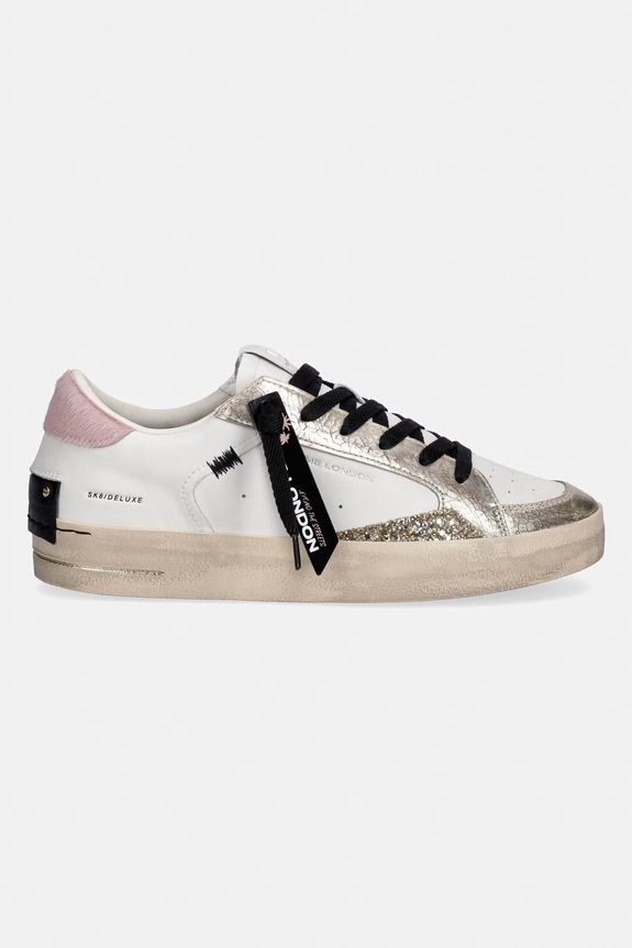 Crime London SK8 DELUXE αθλητικά γυναικεία δερμάτινα 25115II8.10 λευκό SS26