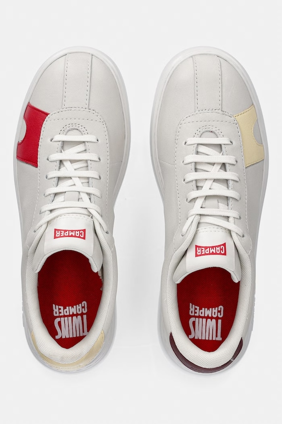 Camper TWS sneakersy damskie skórzane szary K201311.045